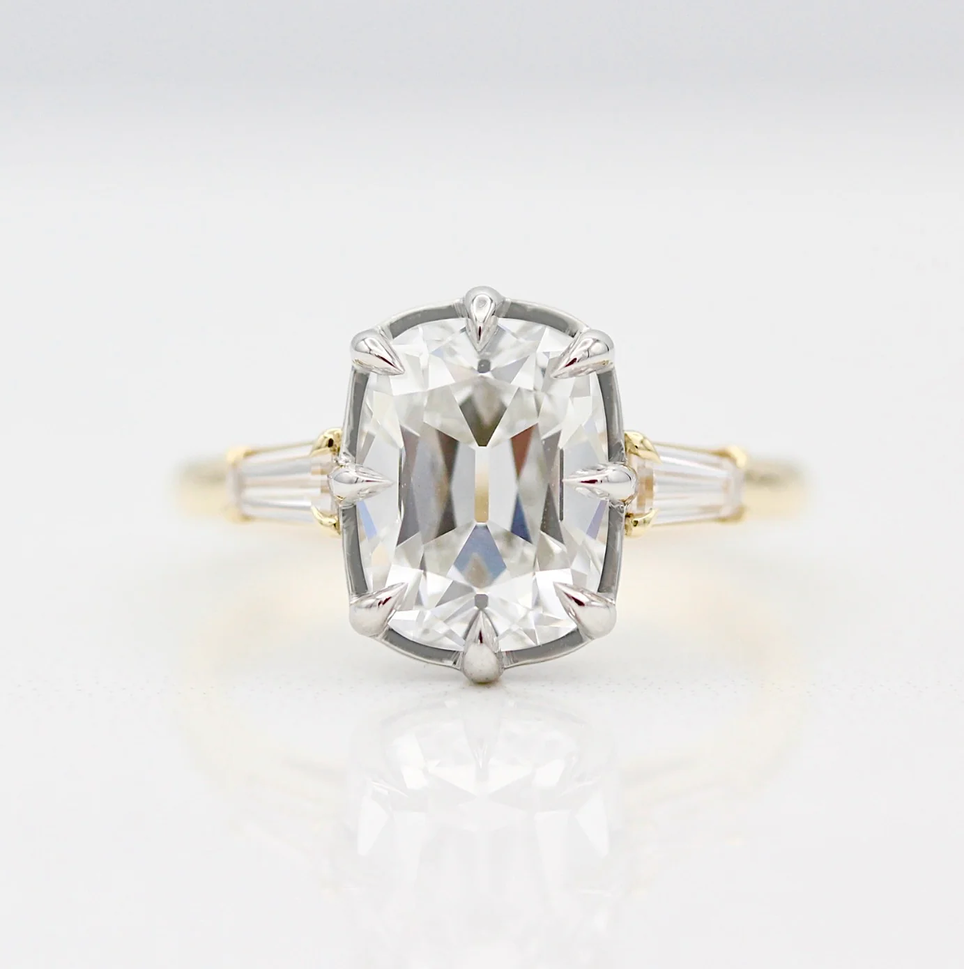 Cushion Cut Engagement Rings